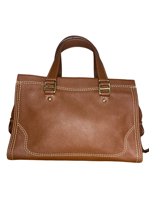 Cartera Marc Jacobs Cruiser Satchel Marrón - Talla U