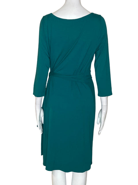 Vestido Ann Taylor Cruzado Manga larga Verde - Talla M