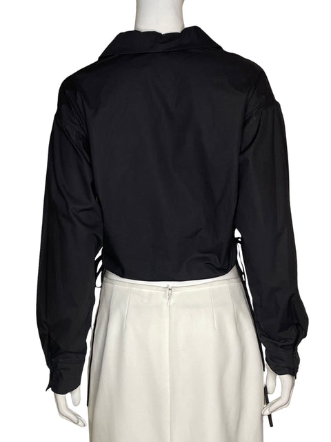 Blusa Hyfve Cropped Negro - Talla M