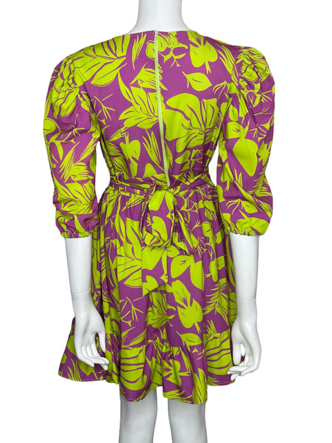 Vestido Jalate Mini Verde - Talla L