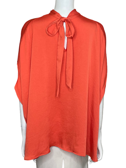 Blusa Tyche Asimétrica Naranja - Talla S