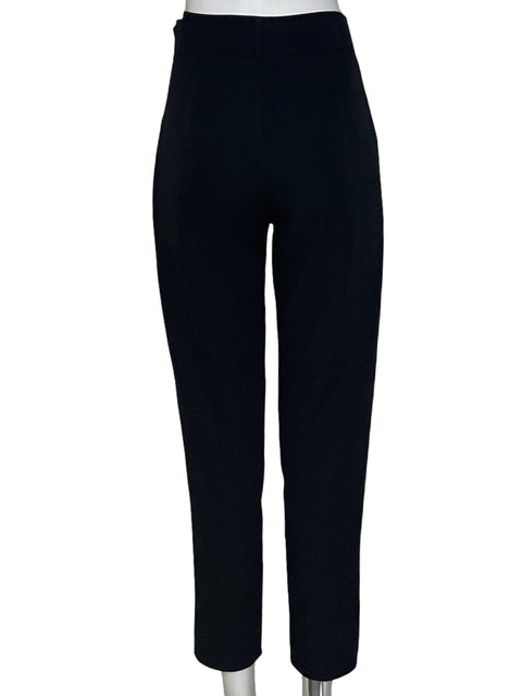 Pantalón Tesoro Tps Con Cinturón Recto Negro - Talla M