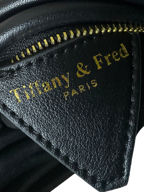 Cartera Filany & Fred Cuero Negro - Talla U