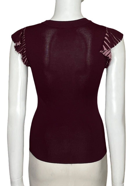 Top Sfera Knit Rojo - Talla S