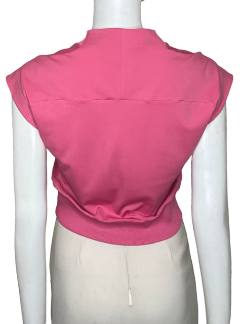 Top Adidas Crop Rosado - Talla S