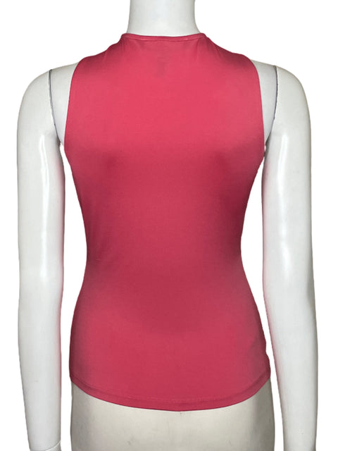 Top Bcbg Halter Cruzado Rosado - Talla S