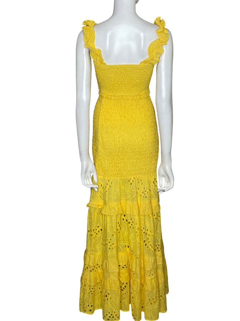 Set Luxxel Eyelet Falda+top Amarillo - Talla M