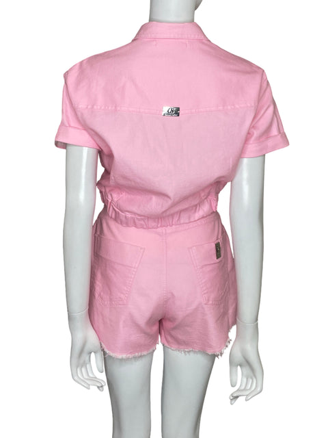 Set Carmen Steffens Denim Short+chaqueta Rosado - Talla 38