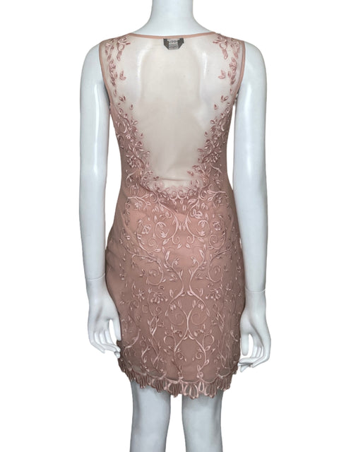 Vestido Bebe Bordado Mini Rosado - Talla S