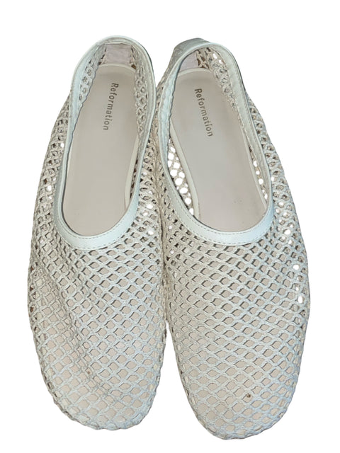 Calzado Reformation Bailarina Beige - Talla 7.5