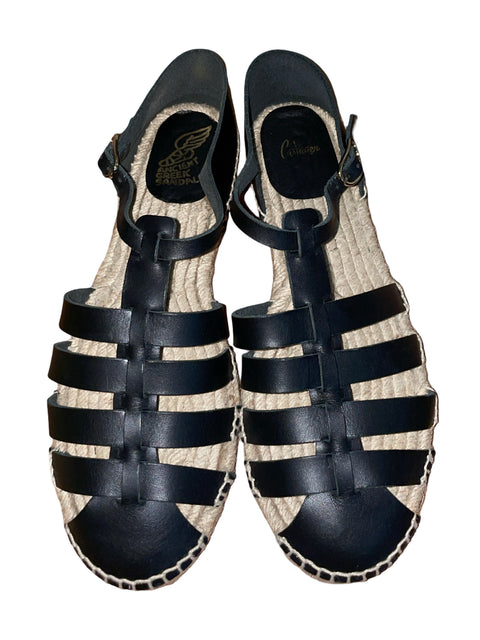 Calzado Castañer Yute Negro - Talla 39