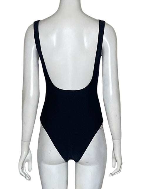 Bañador Farm Rio Flor Bordado Negro - Talla S