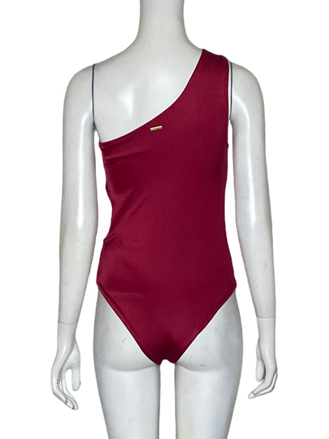 Bañador Mar De Lua Asimétrico Rojo - Talla S