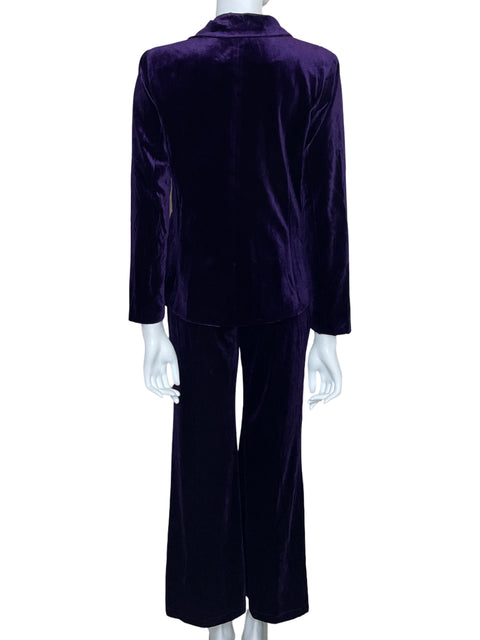 Set Tesoro Tps Velvet Morado - Talla S