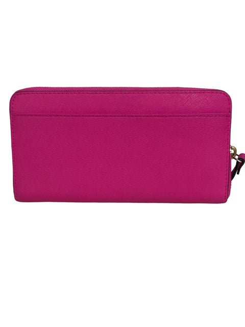 Cartera Kate Spade Wallet Zipper Rosado - Talla U