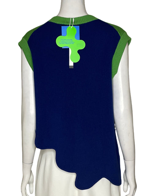 Chaleco Ph5 Efecto Degradado Cuello v Verde - Talla XS
