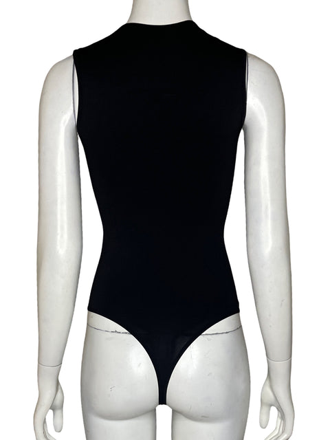 Body Lunia Skin Liso Negro - Talla S