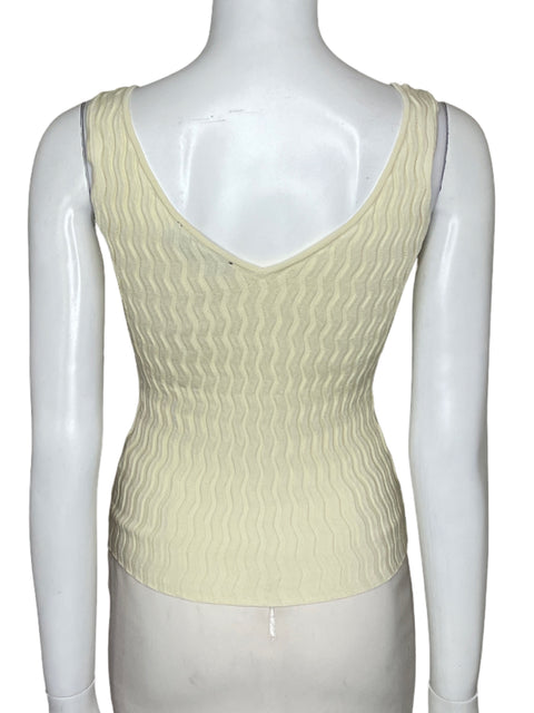 Top Zara Tank Blanco - Talla S