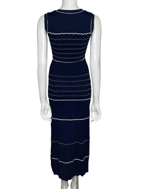 Vestido Current Air Midi Azul - Talla S