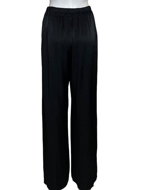 Pantalón In Italy Satinado Negro - Talla S
