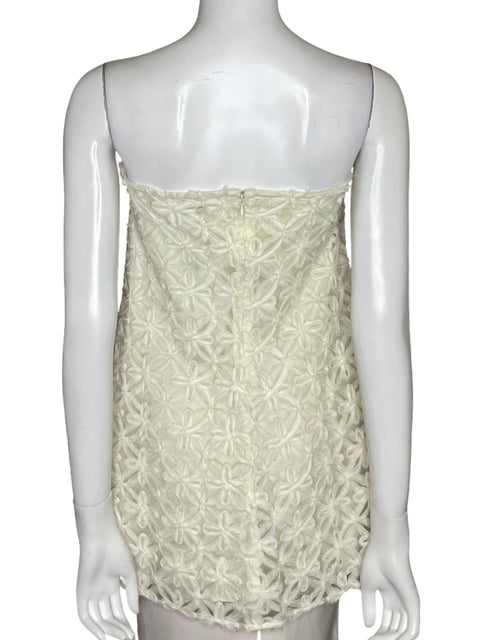 Top Weworewhat Strapless Blanco - Talla 4