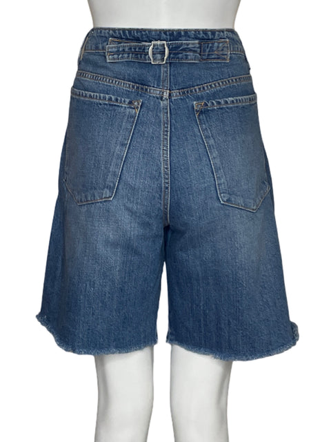 Bermuda Zara Denim Azul - Talla 6