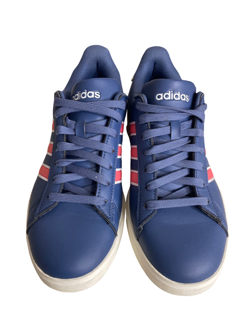 Zapatilla Adidas Suela de goma Cordones Azul - Talla 39