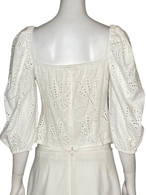 Blusa Studio F Vuelos Blanco - Talla S