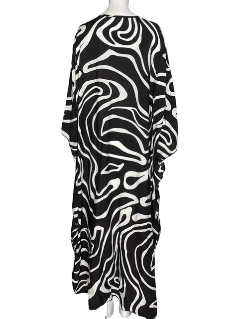 Top Tesoro Tps Estampado Suelto Negro - Talla S