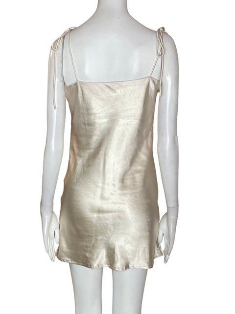 Vestido Princess Polly Tiras Ajustado Beige - Talla 8