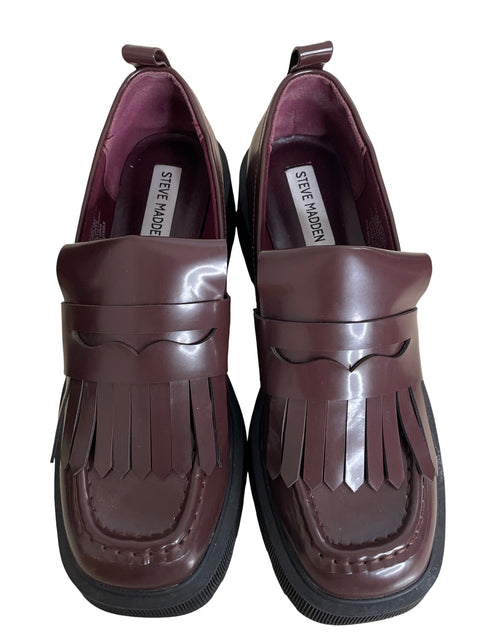 Mocasín Melissa Punta Cuadrada Marrón - Talla 38