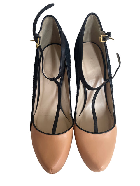 Zapato Phillip Lim Tacón alto Punta cerrada Beige - Talla 39