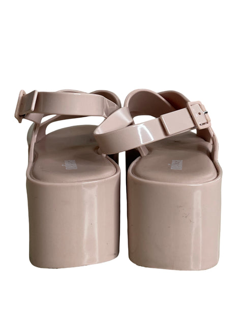 Sandalia Melissa Plataforma Rosado - Talla 7