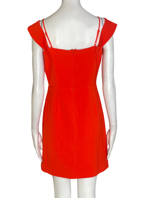 Vestido Sugar+lips Tiras Ajustado Naranja - Talla S