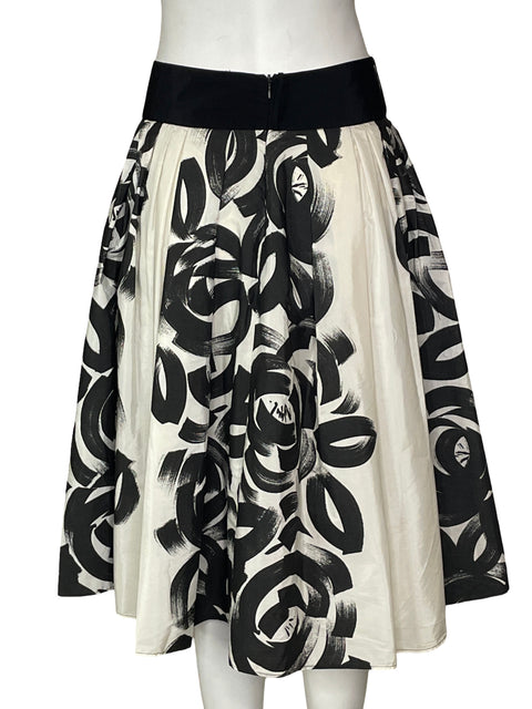 Falda Zara Plisado Midi Negro - Talla S