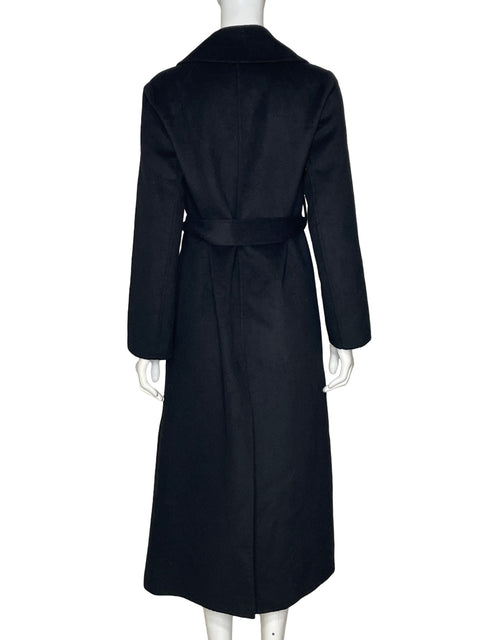 Abrigo Mango Oversize Negro - Talla XS