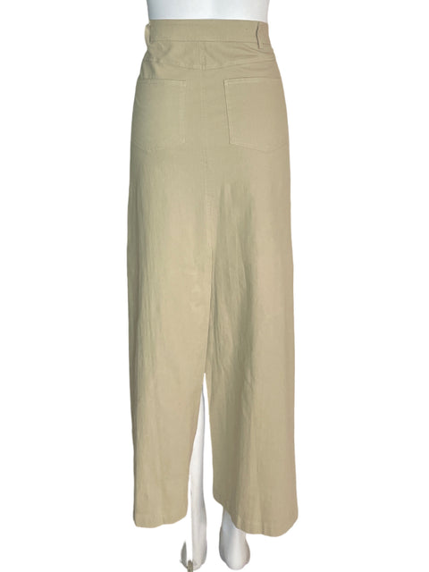 Falda Flying Tomato Recto Bolsillo Beige - Talla L