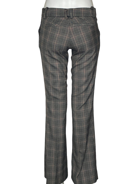 Pantalón Raquel Orozco Bota Ancha Gris - Talla XS