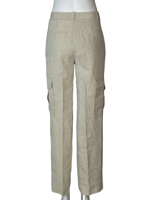 Pantalón Massimo Dutti Cargo Beige - Talla 2