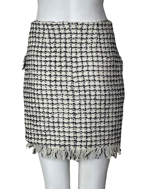 Falda Uterque Mini Blanco - Talla XS