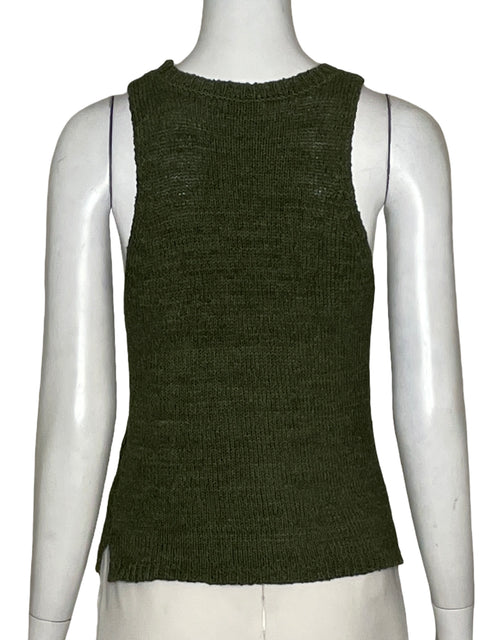 Blusa Massimo Dutti Verde - Talla XS