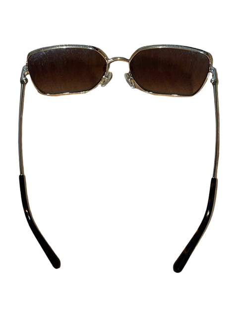 Lente Dolce & Gabbana Dg2242 Marrón Degradado Y Dorado - Talla U