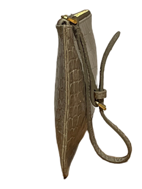 Clutch Miu Miu Clutch St. Cocco Lux Texturizado Beige - Talla U