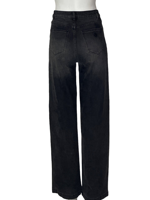 Jean Abrand Jeans Wide-leg Negro - Talla S