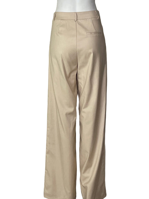 Pantalón Heige Btang Wide-leg Beige - Talla S