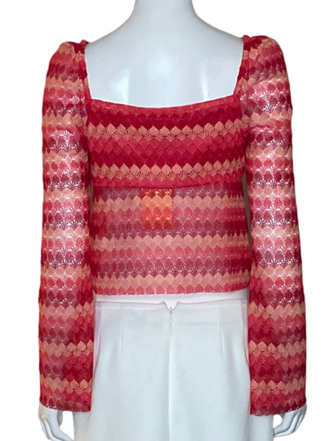 Blusa Chelsea & Violet Punto Rojo - Talla XS