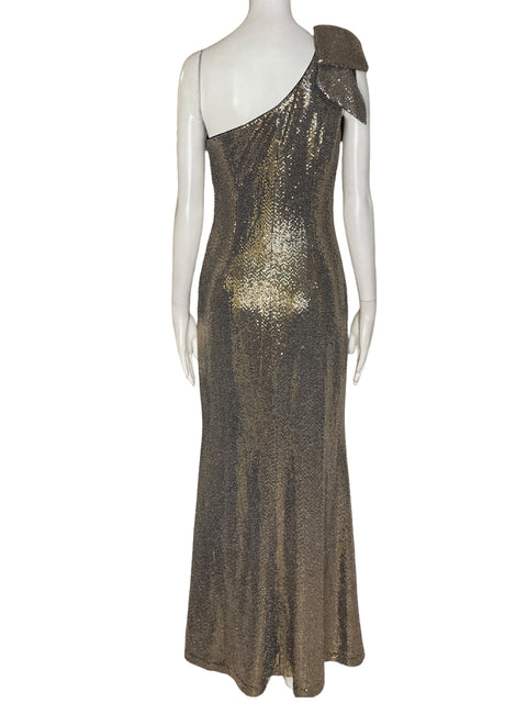 Vestido Eliza J Midi Oneshoulder Marrón - Talla 8