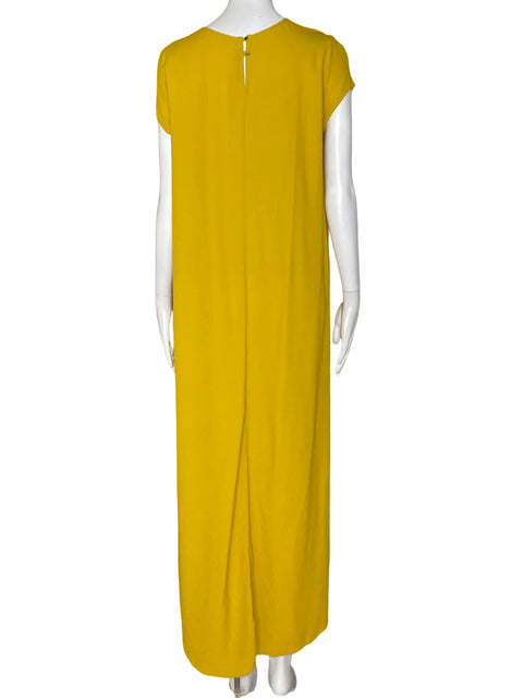 Blusa Tesoro Tps Liso Asimétrico Amarillo - Talla S