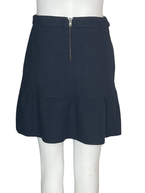 Falda Naf Naf Botones Mini Azul - Talla 36