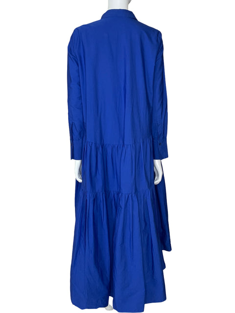 Vestido Carolina Herrera Maxi Azul - Talla L
